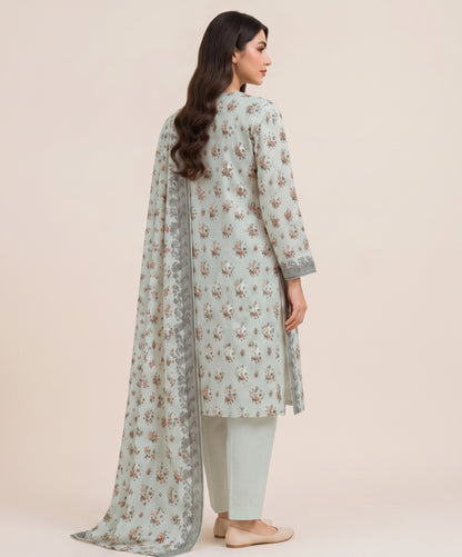 Kayseria Digital Printed Lawn 3PC
