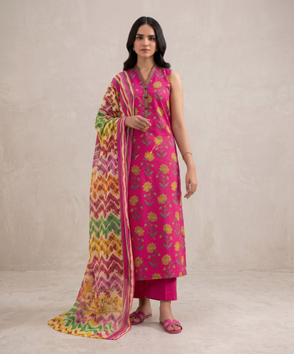 Sukoon By Sapphire Digital Printed Lawn 3PC