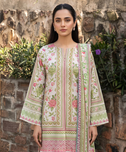 Elaf Premium Digital Printed Lawn 3PC