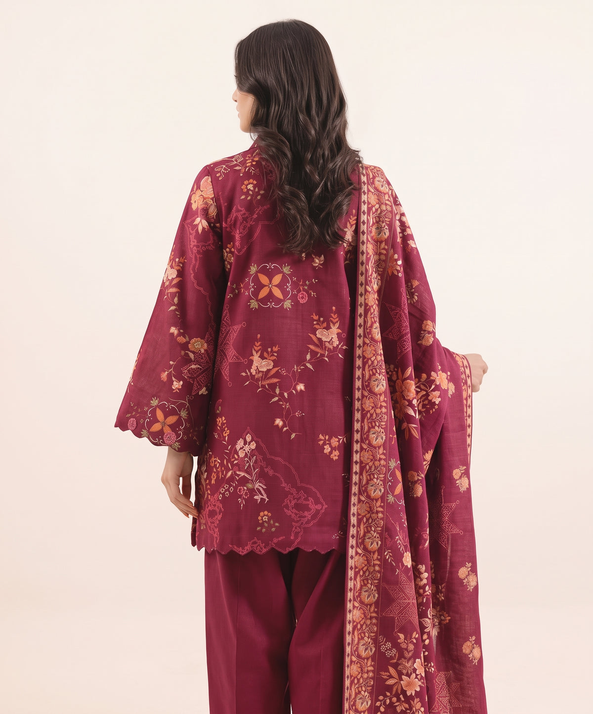 Saya Premium Printed Khaddar 3PC
