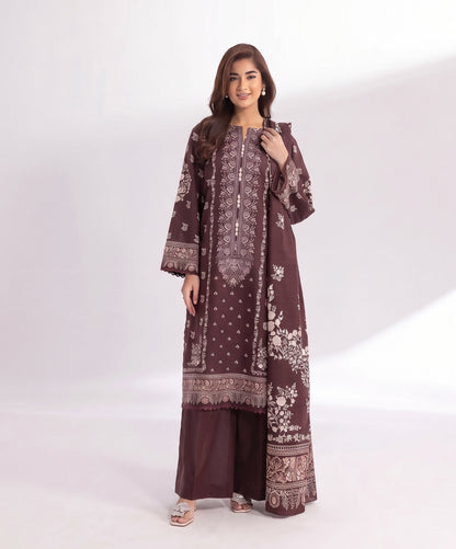 Nishat Digital Printed Linen 3PC