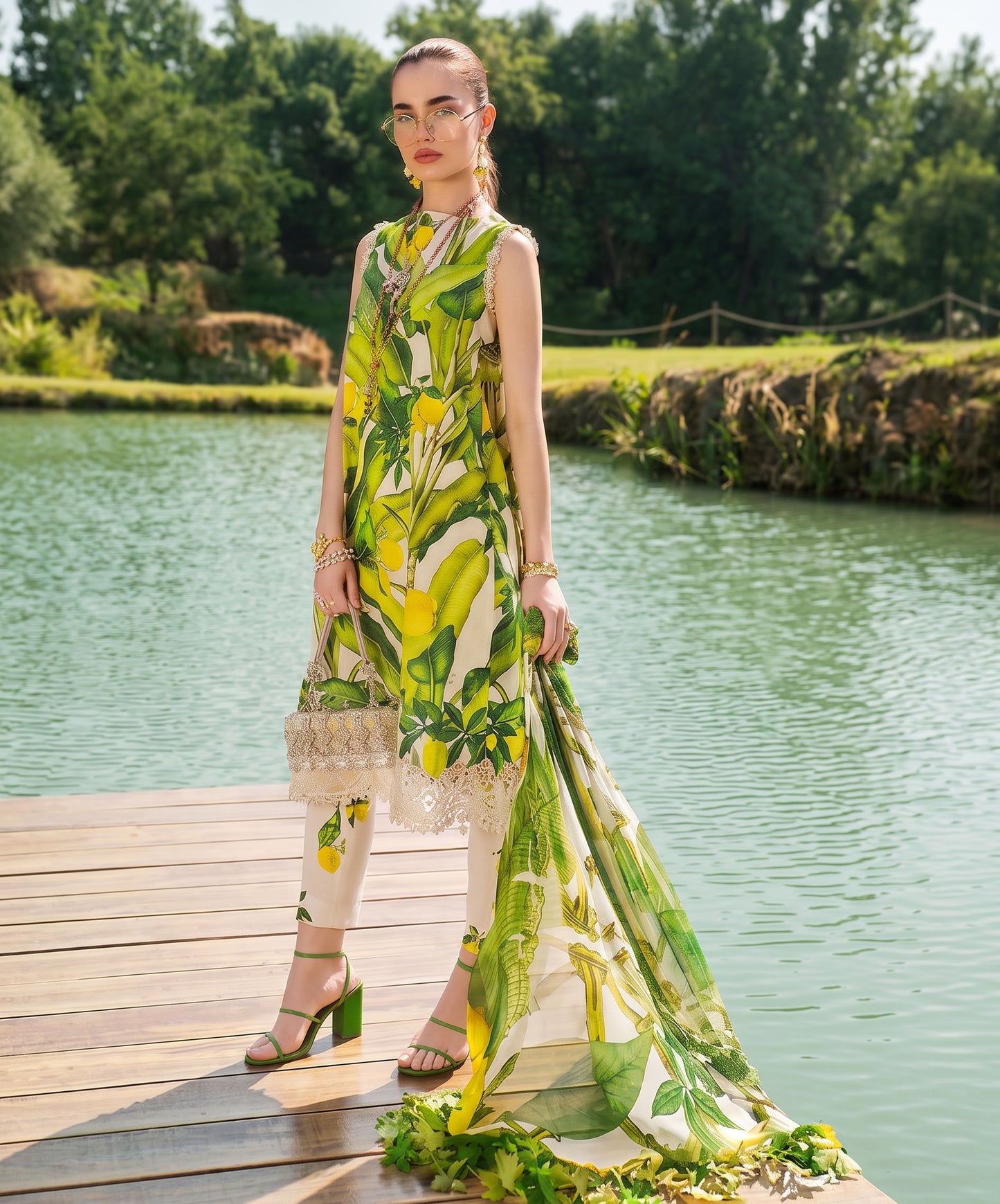 M.Prints By Maria B Digital Printed Lawn 3PC