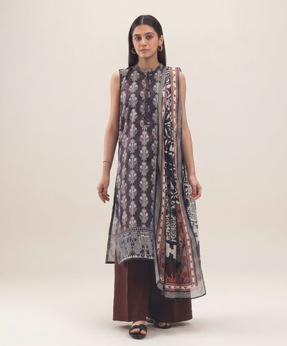 Beechtree Digital Printed Linen 3PC