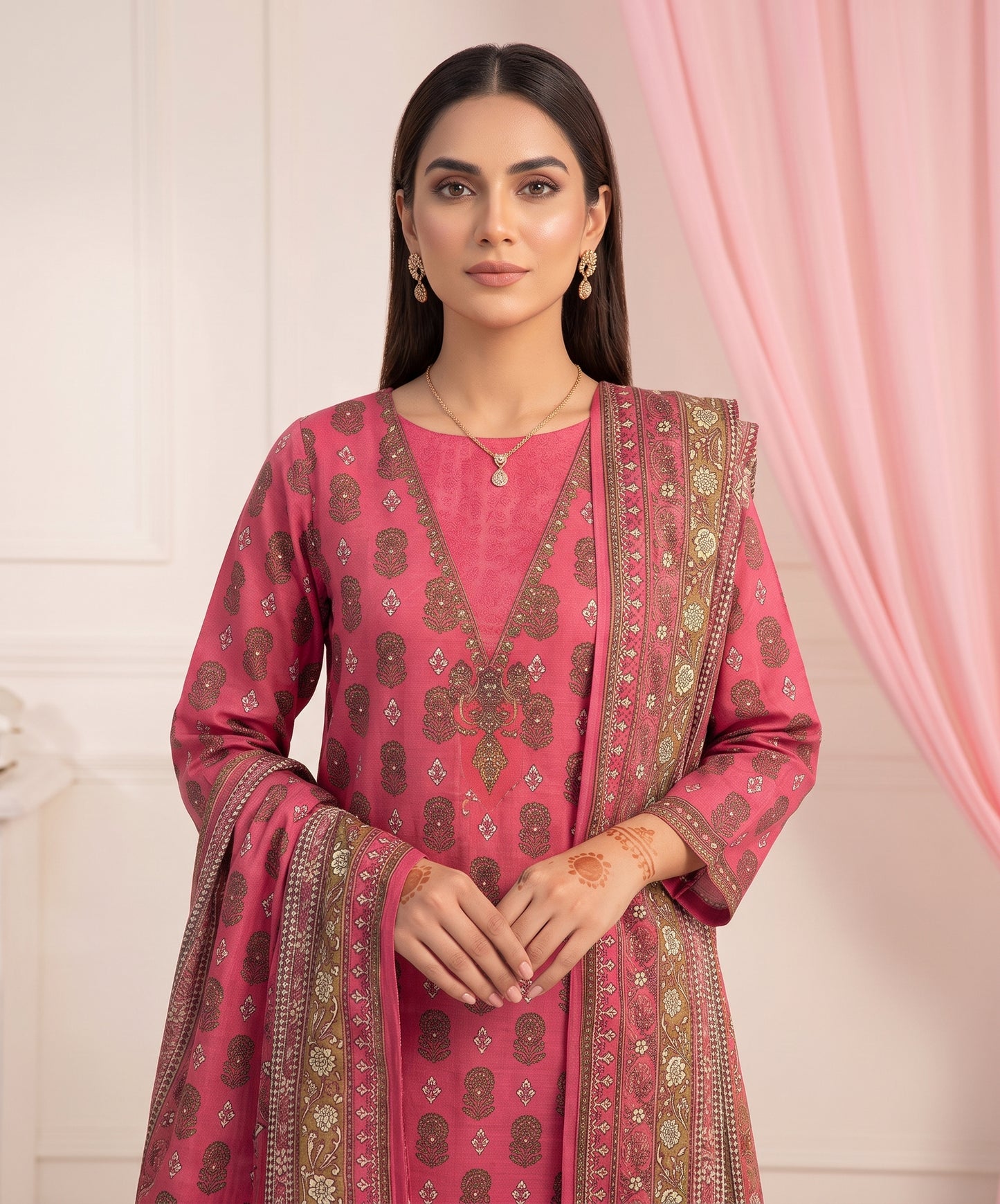 Jofa Digital Fancy Printed Lawn 3PC