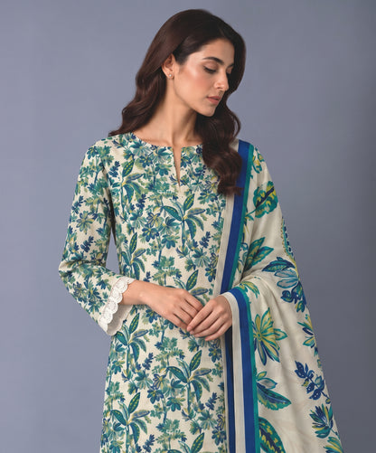 Bareeze Digital Printed Khaddar 3PC