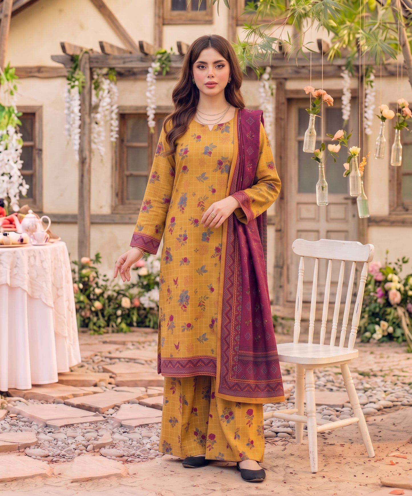 Safina Winter 2026 Digital Printed Viscose 3PC