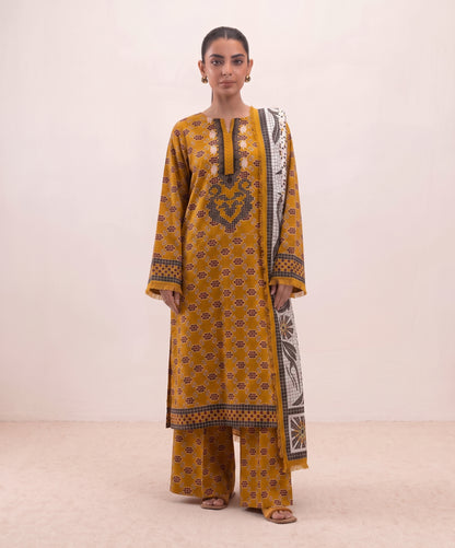 Beechtree Digital Printed Linen 3PC