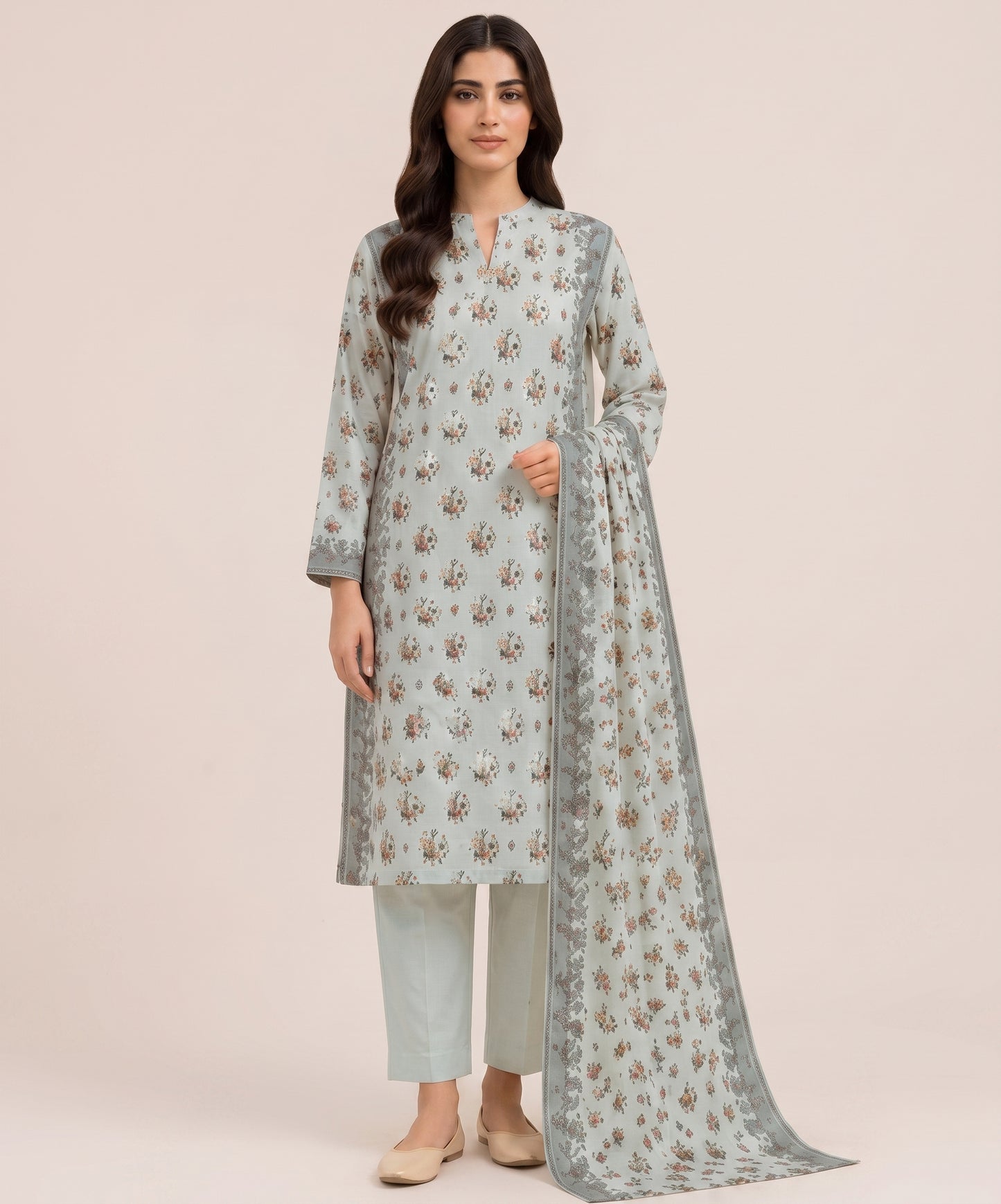 Kayseria Digital Printed Lawn 3PC