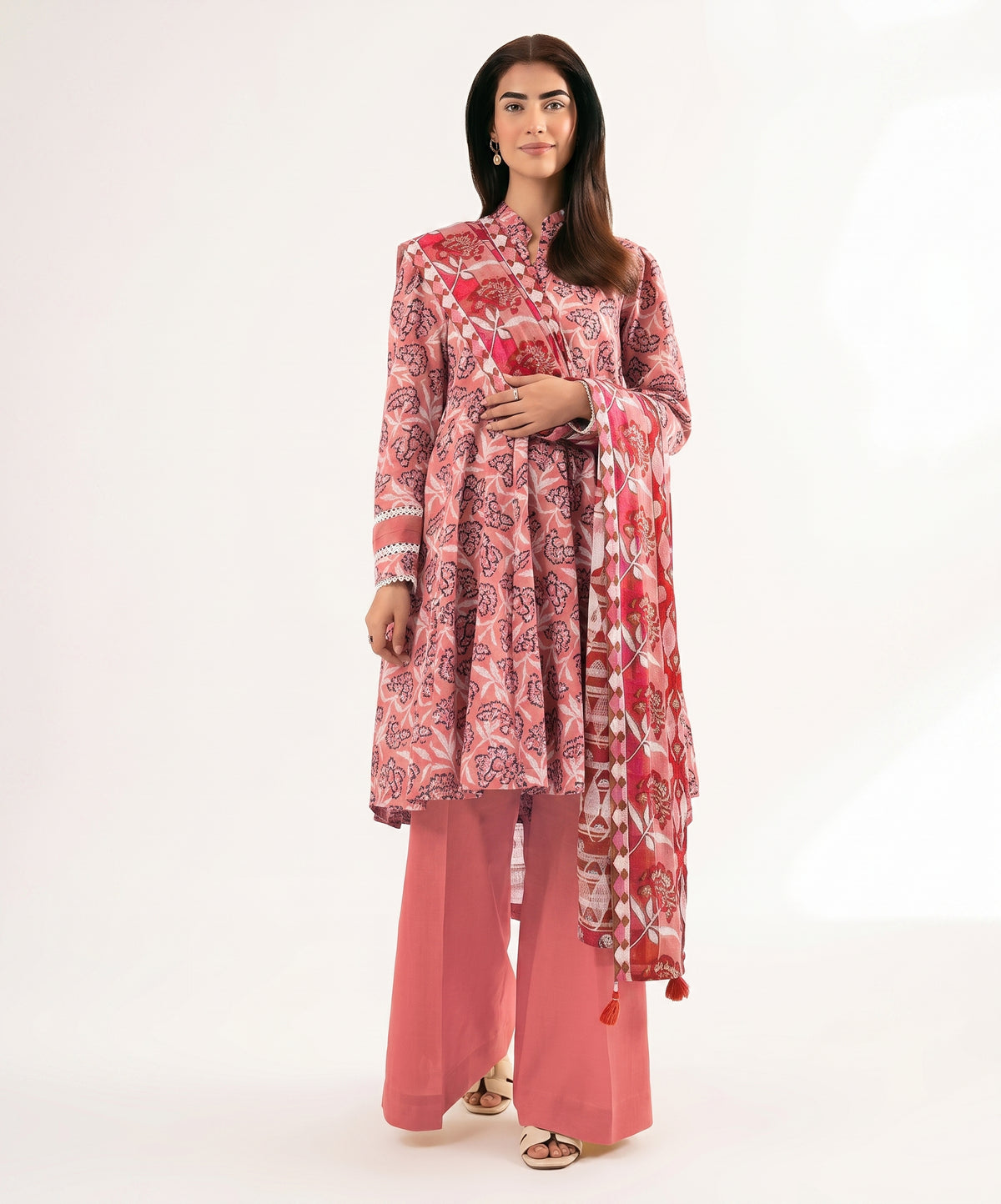 Nishat Digital Printed Linen 3PC