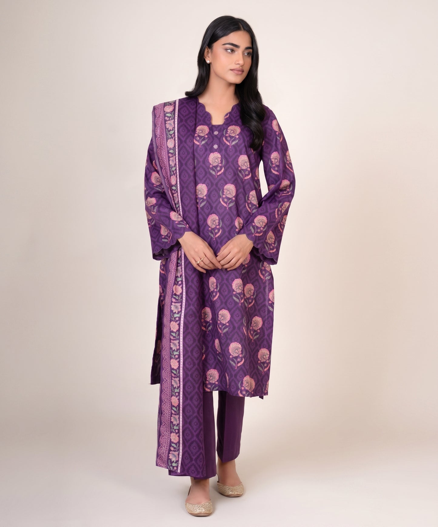 Kayseria Digital Printed Lawn 3PC
