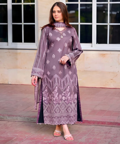 Bareeze Emb Dhanak 3PC