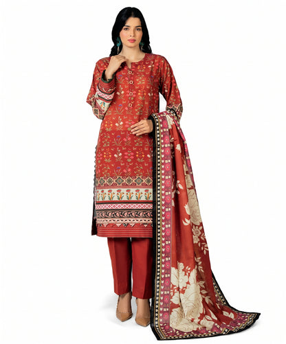 Gul Ahmed Digital Printed Lawn 3PC