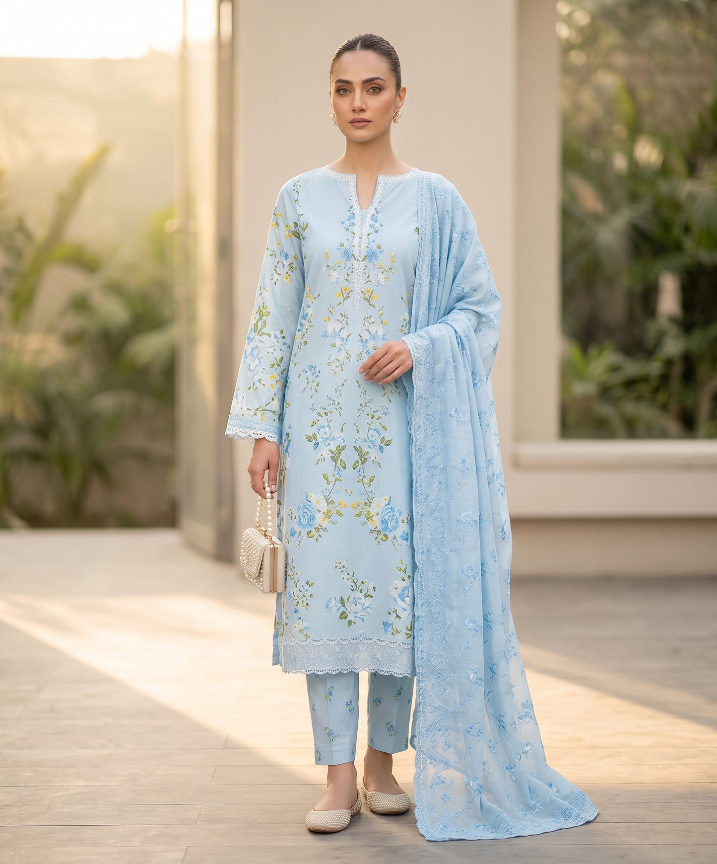 Elaf Premium Digital Printed Lawn 3PC