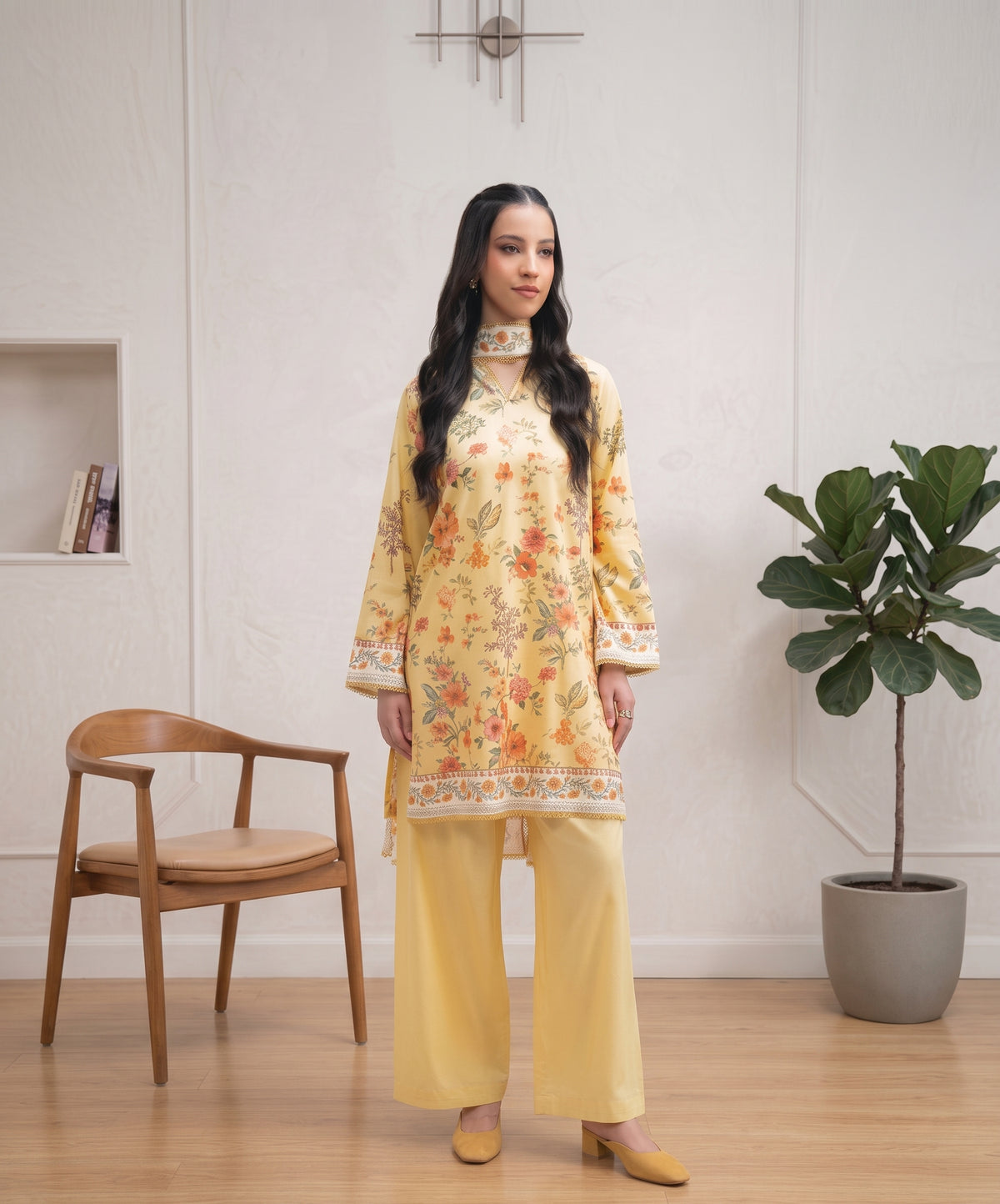 Raqs By Uneq Digital Printed Cotton Viscose 3PC