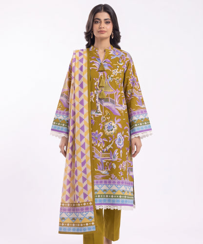 Bonanza Satrangi Digital Printed Khaddar 3PC