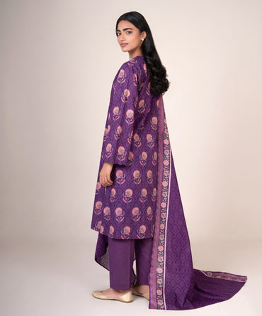 Kayseria Digital Printed Lawn 3PC
