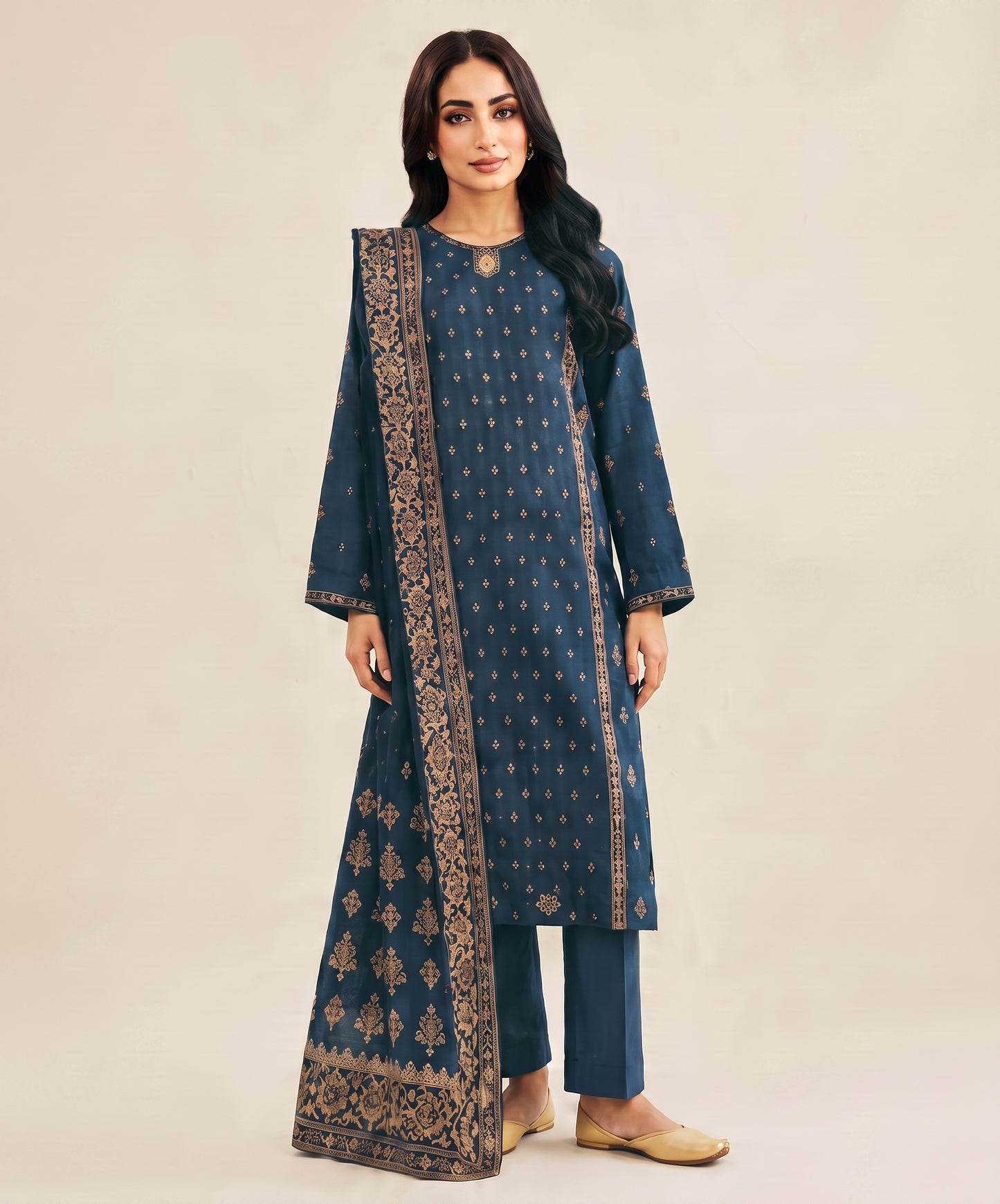 Kayseria Digital Printed Lawn 3PC