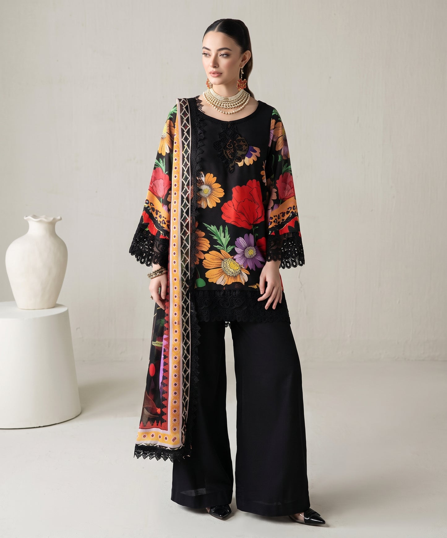 Zyrah By Naqsh Digital Printed Filament Viscose 3PC