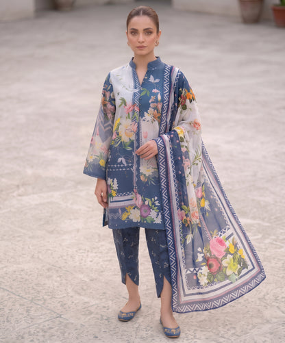 Elaf Premium Digital Printed Lawn 3PC