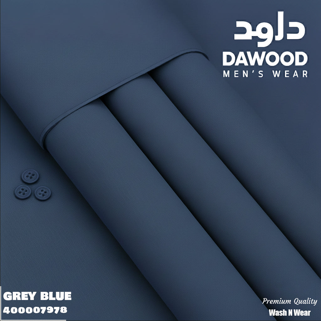 Dawood Men’s Wear – Grey Blue
