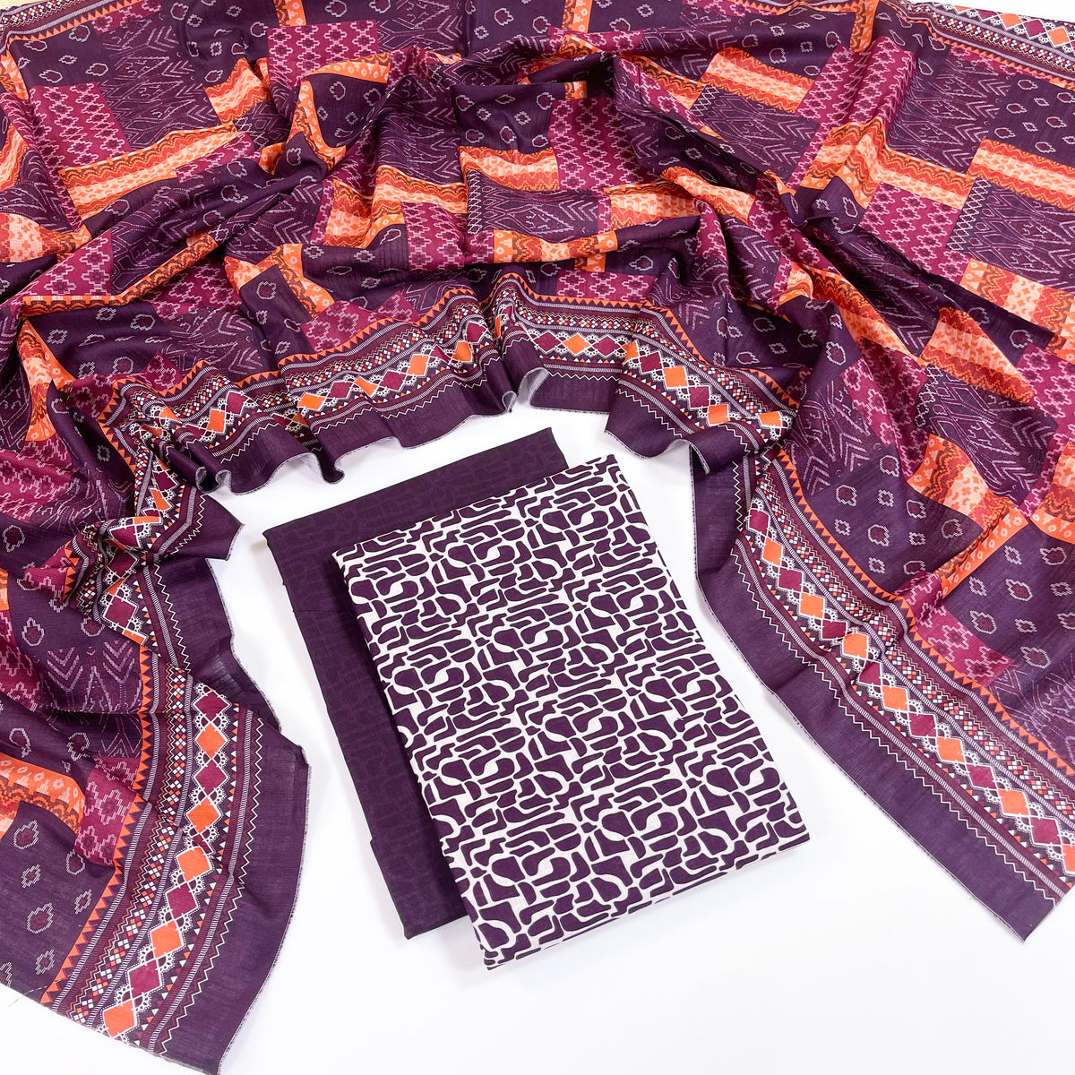 Regalia Digital Printed Khaddar 3PC