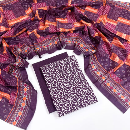Regalia Digital Printed Khaddar 3PC