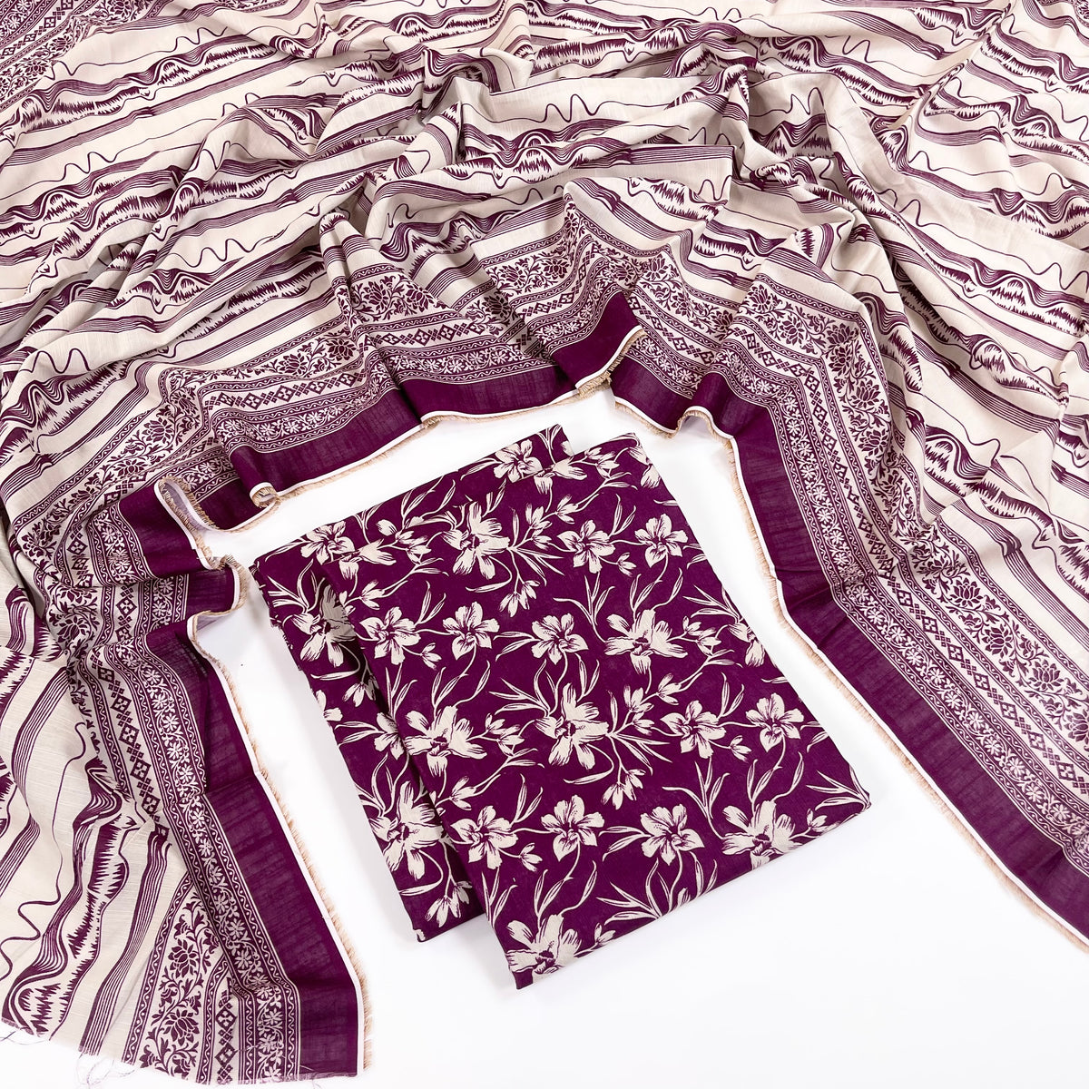 Regalia Digital Printed Khaddar 3PC