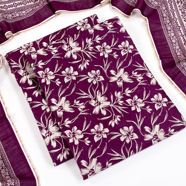 Regalia Digital Printed Khaddar 3PC