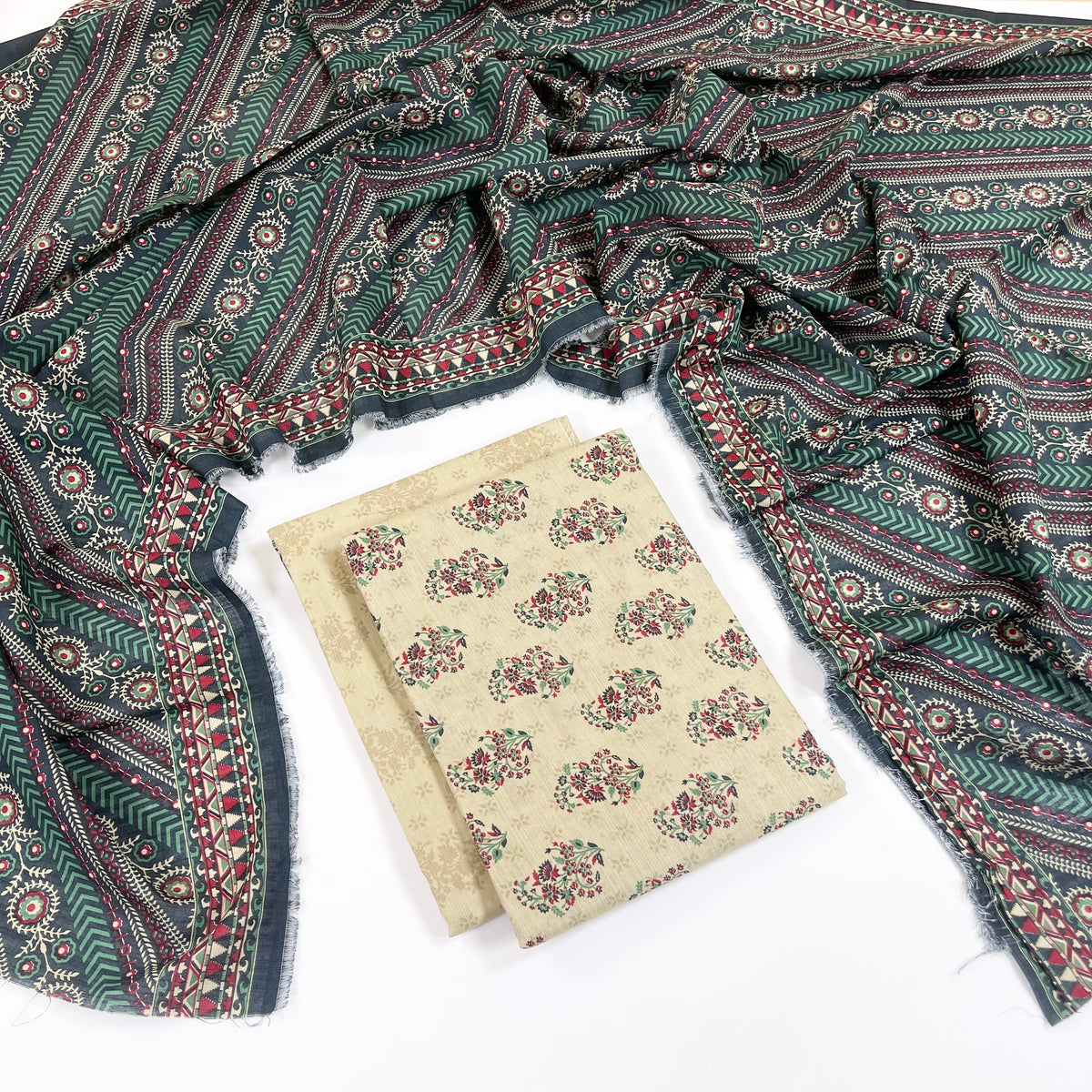 Regalia Digital Printed Khaddar 3PC