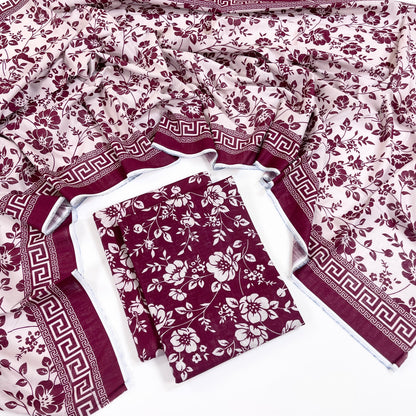 Regalia Digital Printed Khaddar 3PC