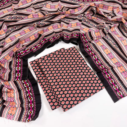 Regalia Digital Printed Khaddar 3PC