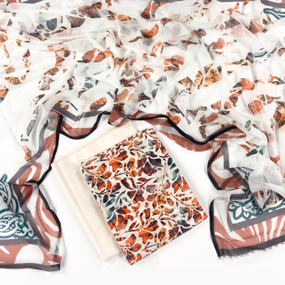 Jewel Series By Monal Printed Lawn 3PC