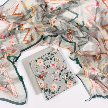 Jewel Series By Monal Printed Lawn 3PC