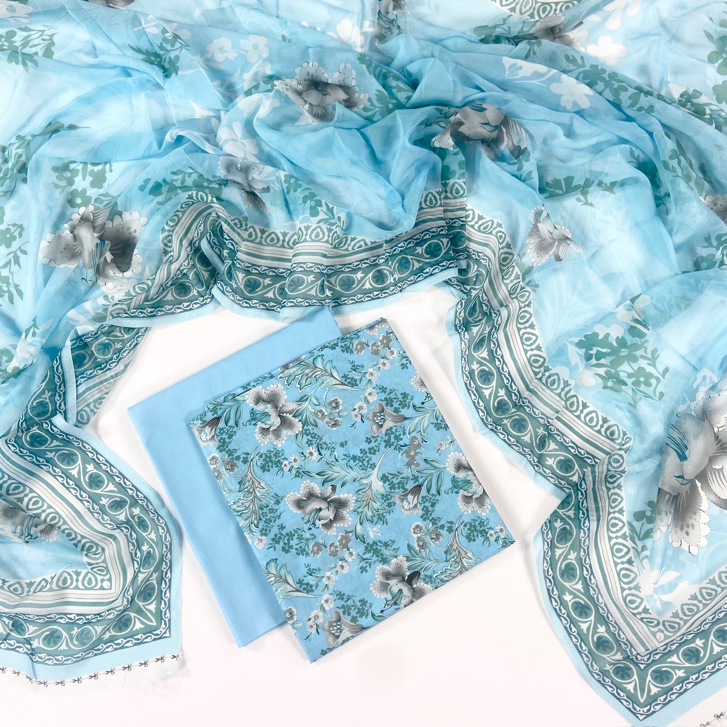 Jewel Series By Monal Printed Lawn 3PC