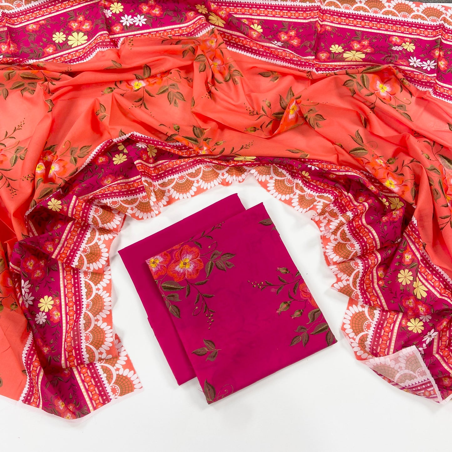 Nishat Digital Printed Lawn 3PC