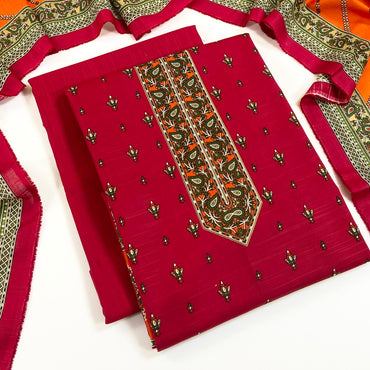 Rijja By Murashe Digital Printed Khaddar 3PC