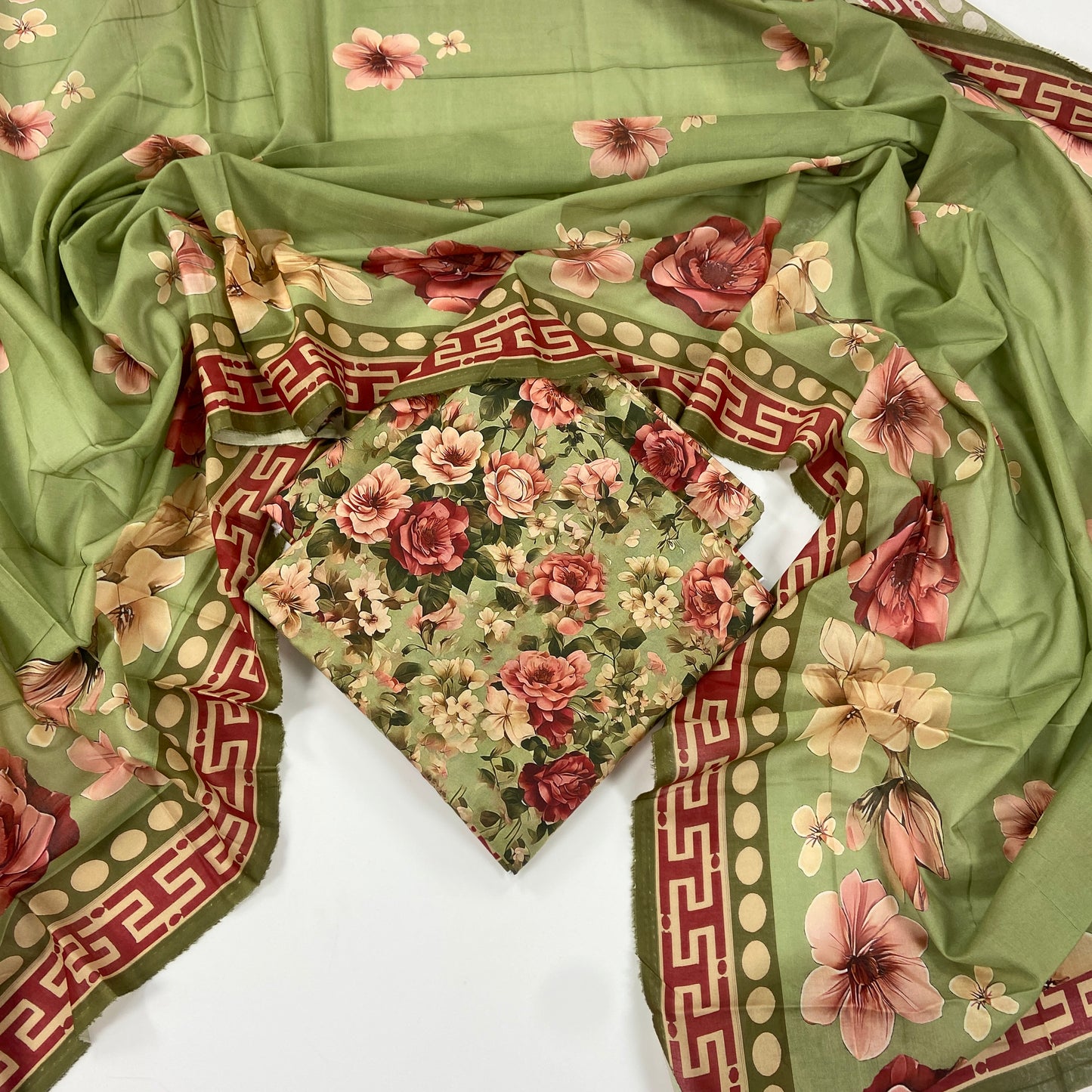 Sapphire Digital Printed Lawn 3PC