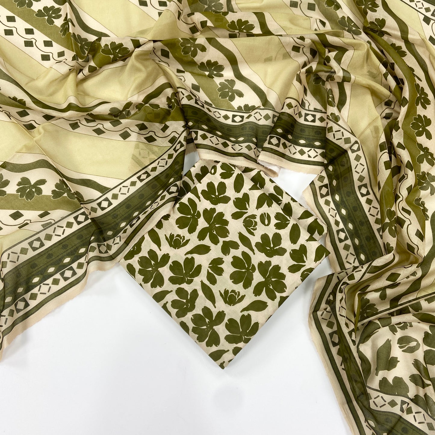 Bin Saeed Digital Printed Lawn 3PC