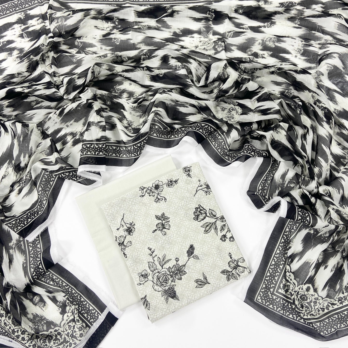 Rijja By Murashe Digital Printed Lawn 3PC