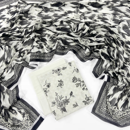 Rijja By Murashe Digital Printed Lawn 3PC