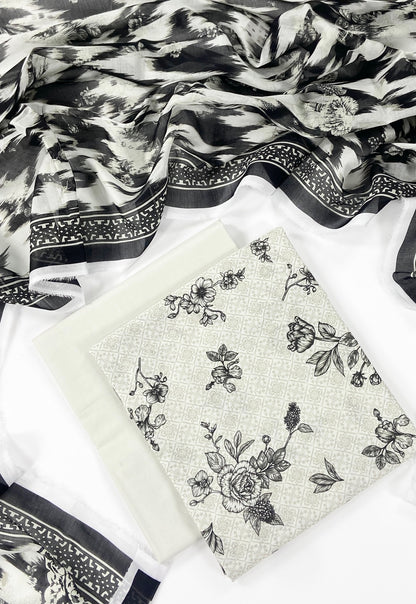 Rijja By Murashe Digital Printed Lawn 3PC