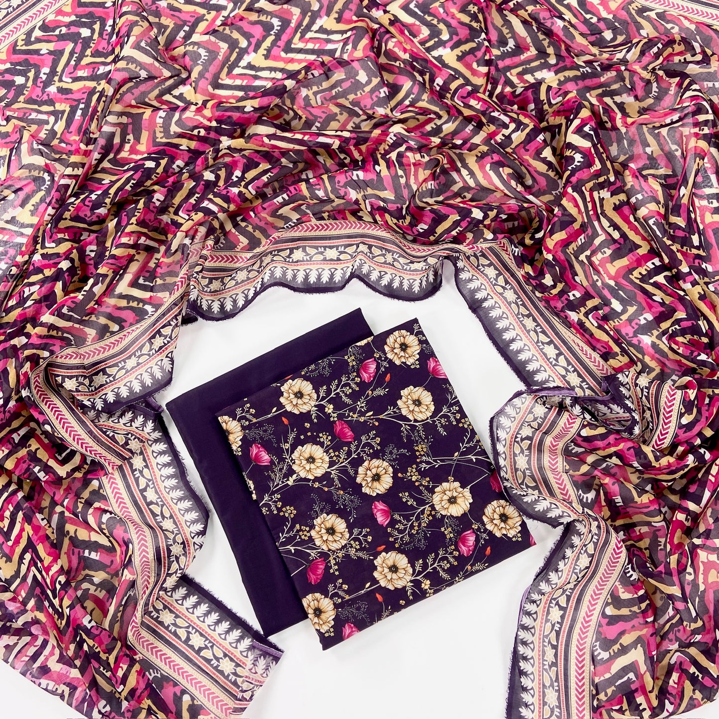 Rijja By Murashe Digital Printed Lawn 3PC