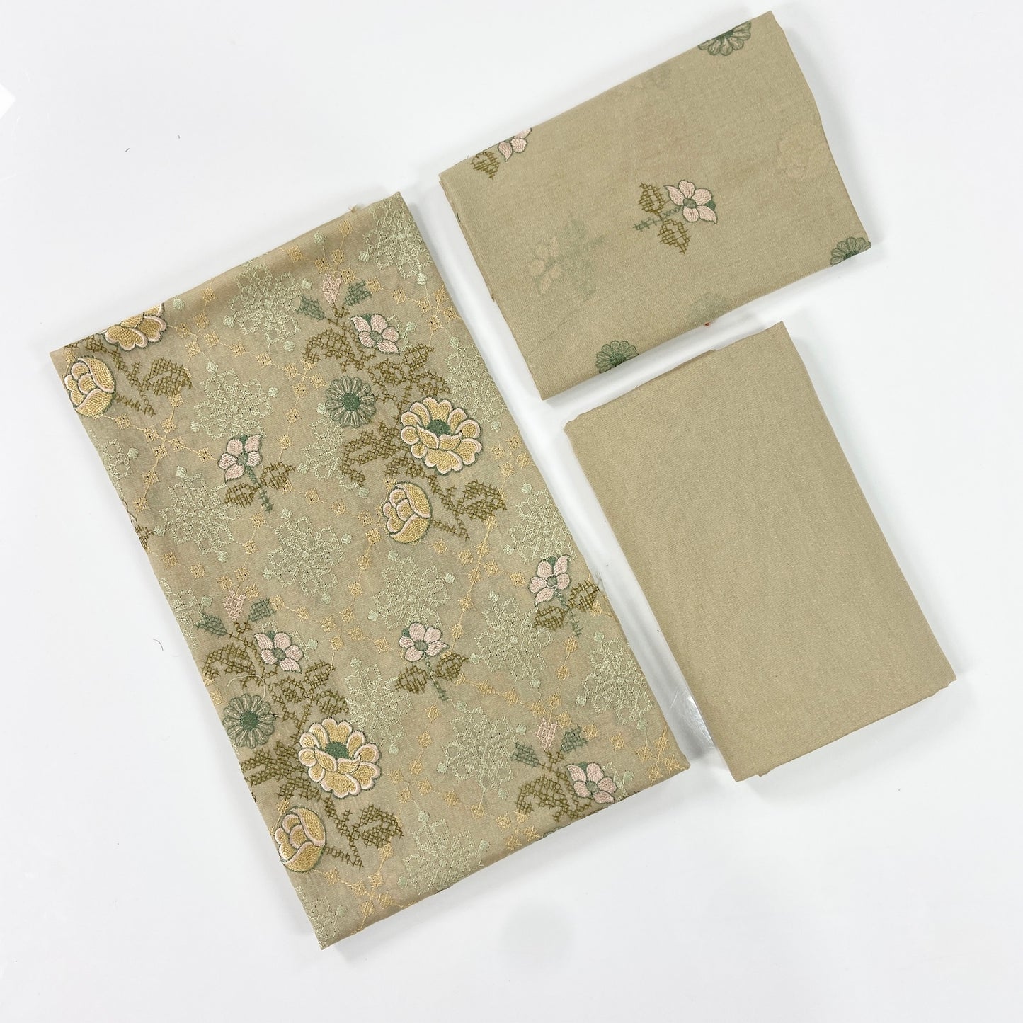 Bareeze Fully Emb Rice Karandi Lawn 2PC