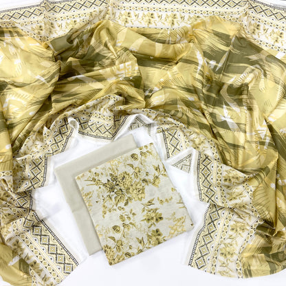 Safina Premium Printed Lawn 3PC