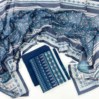 Safina Premium Printed Lawn 3PC