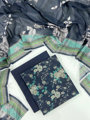 Safina Premium Printed Lawn 3PC