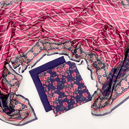 Safina Premium Printed Lawn 3PC