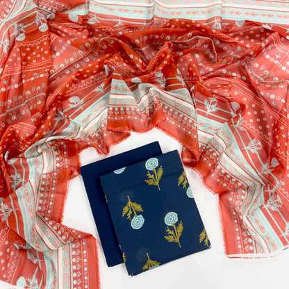 Nishat Digital Printed Lawn 3PC