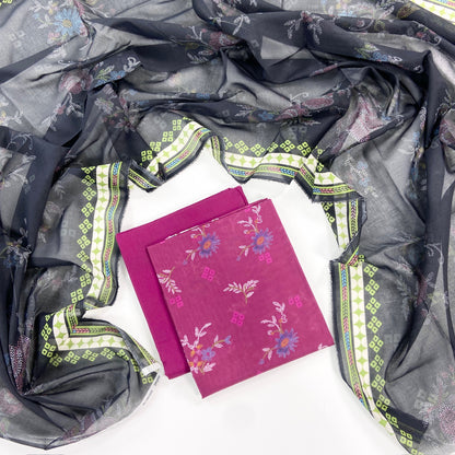 Nishat Digital Printed Lawn 3PC