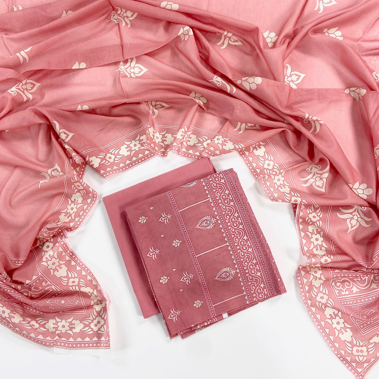 Monal Digital Printed Lawn With Voil Dupatta 3PC